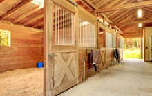 Heribost stable construction leads